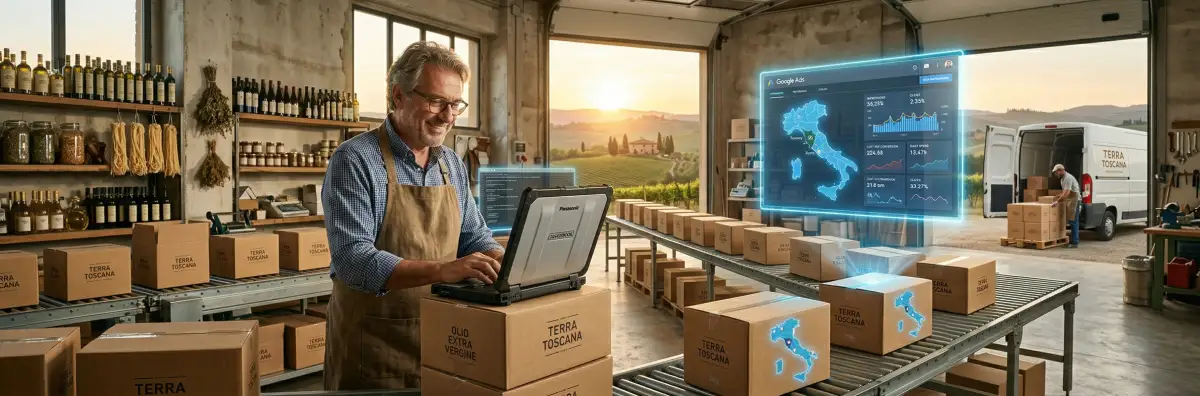 Vendere online in tutta Italia con Google Ads
