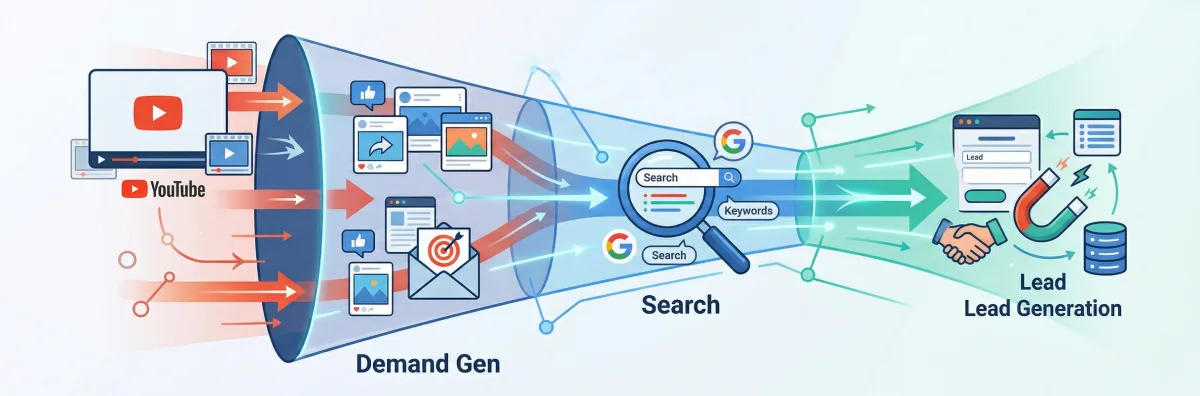 Strategia Full-Funnel Google Ads
