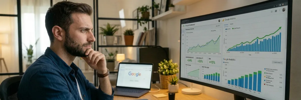 Esempio calcolo e qualificazione lead da Google Ads